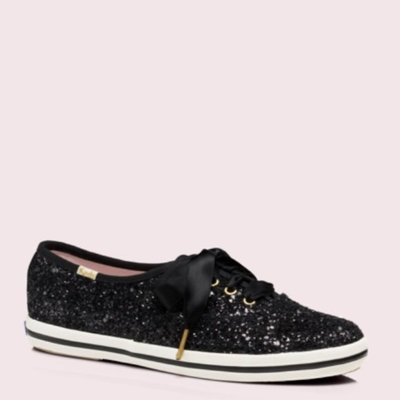 NWOT kate x keds black glitter - Picture 3 of 3